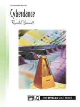 Cyberdance piano sheet music cover